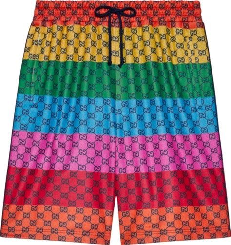 gucci multicolor shorts.